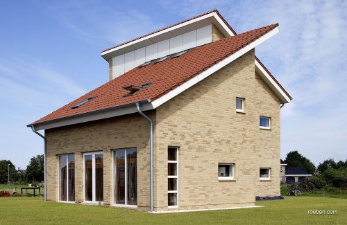Керамическая черепица Roben Flandern красная ангобированная