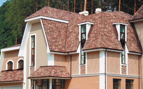 Двухслойная гибкая черепица shinglas Джаз Джаз Коррида